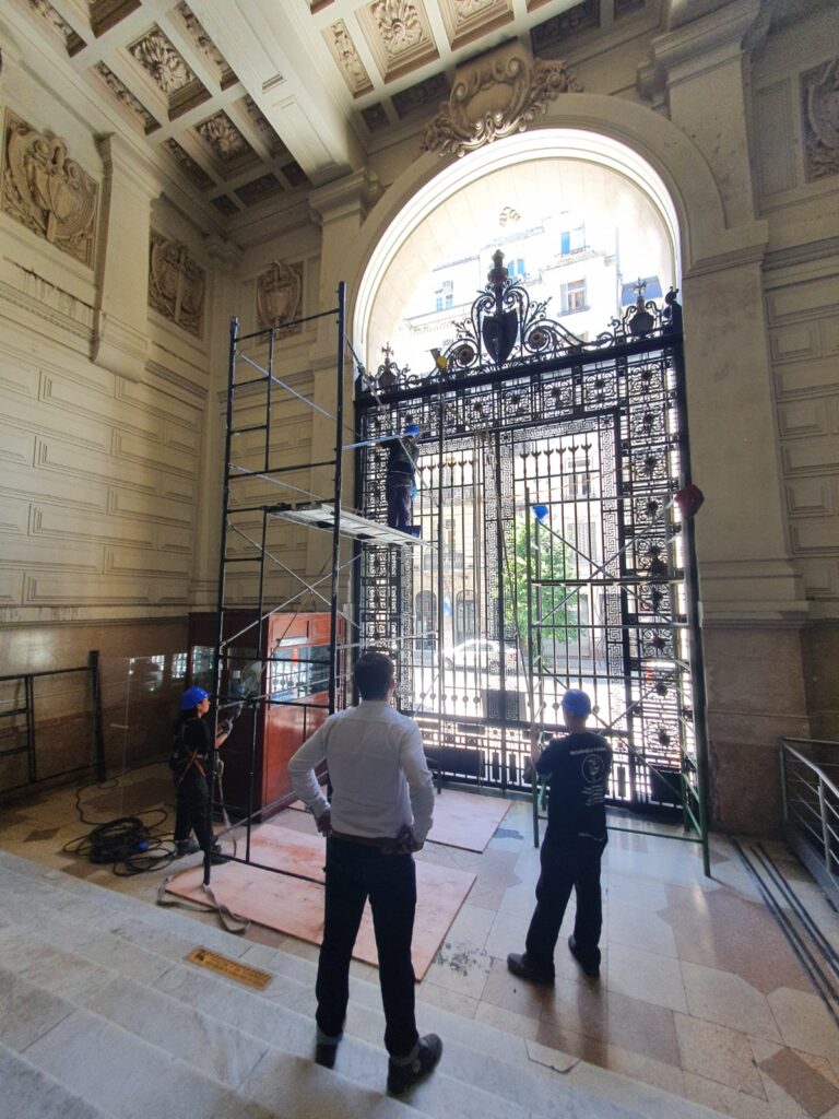 Dirección técnica de obra en edificio patrimonial de la Corte Suprema de Justicia de la Nación, CABA